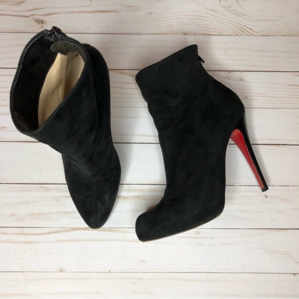 Christian Louboutin heel boots